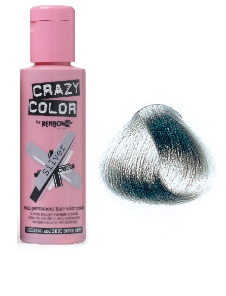 CRAZY COLOR 100ml SILVER...